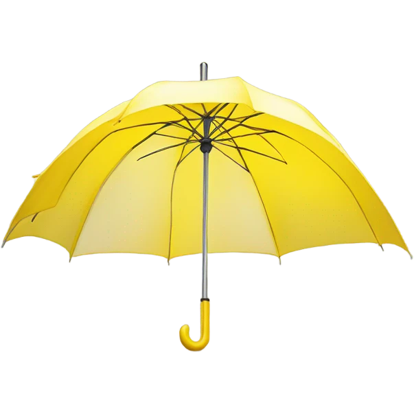 yellow umbrella  emoji
