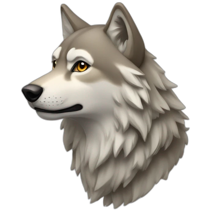 Émodjis de loup emoji