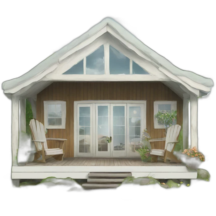 scandinavian summer house emoji