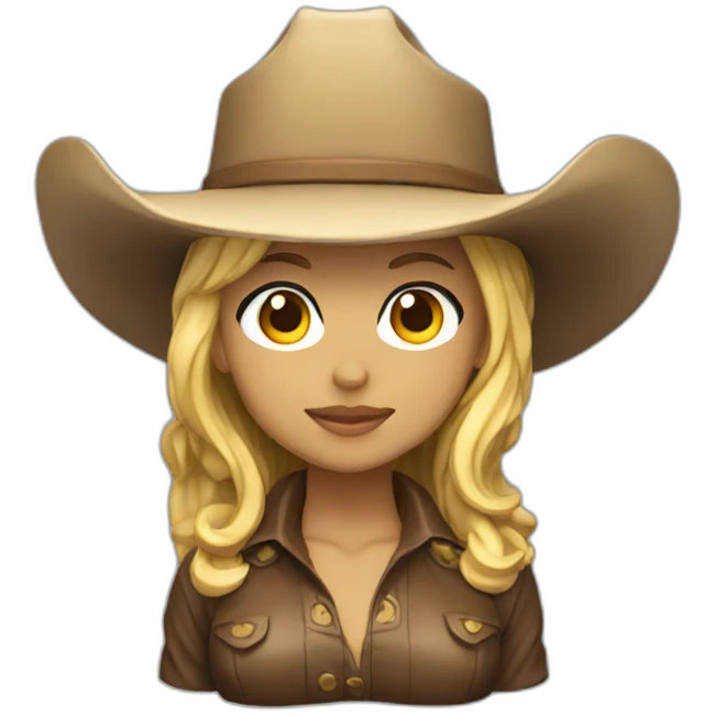 Anime cowgirl position statue emoji