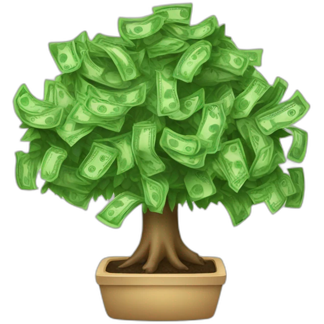 Money tree emoji