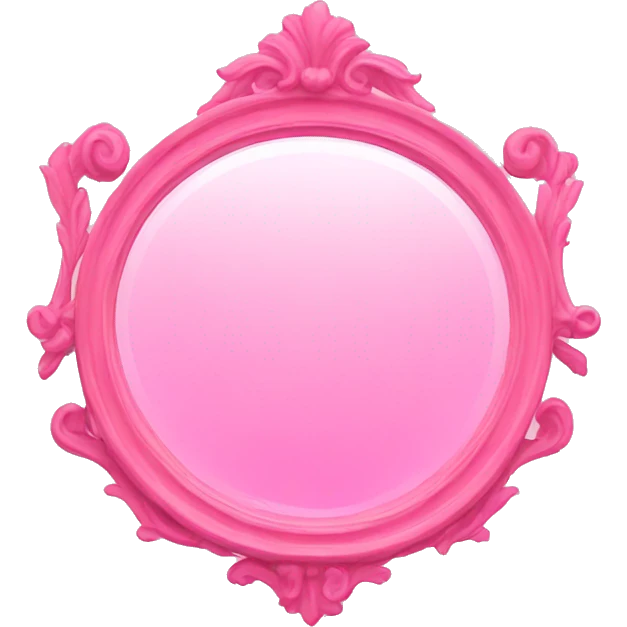 pink mirror emoji