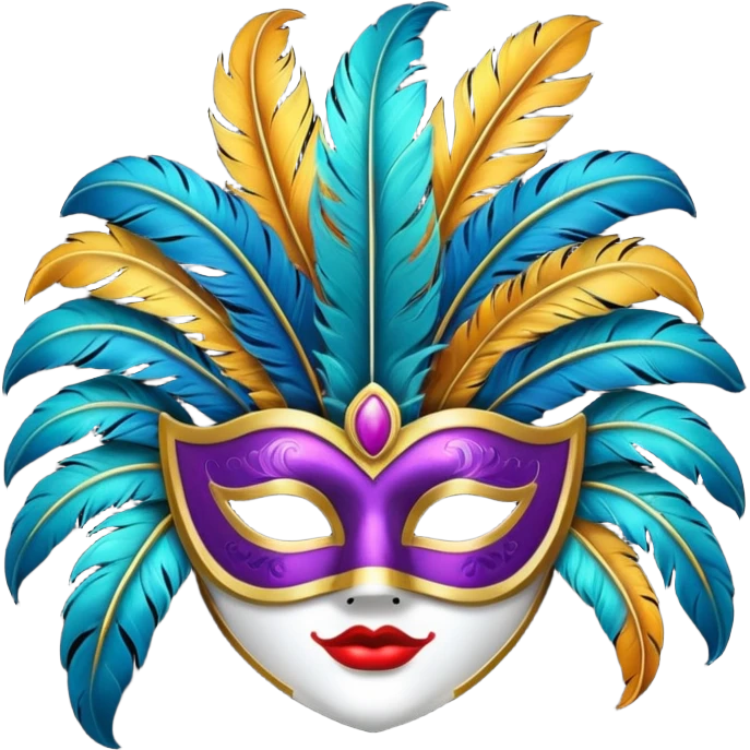carnival, mask emoji