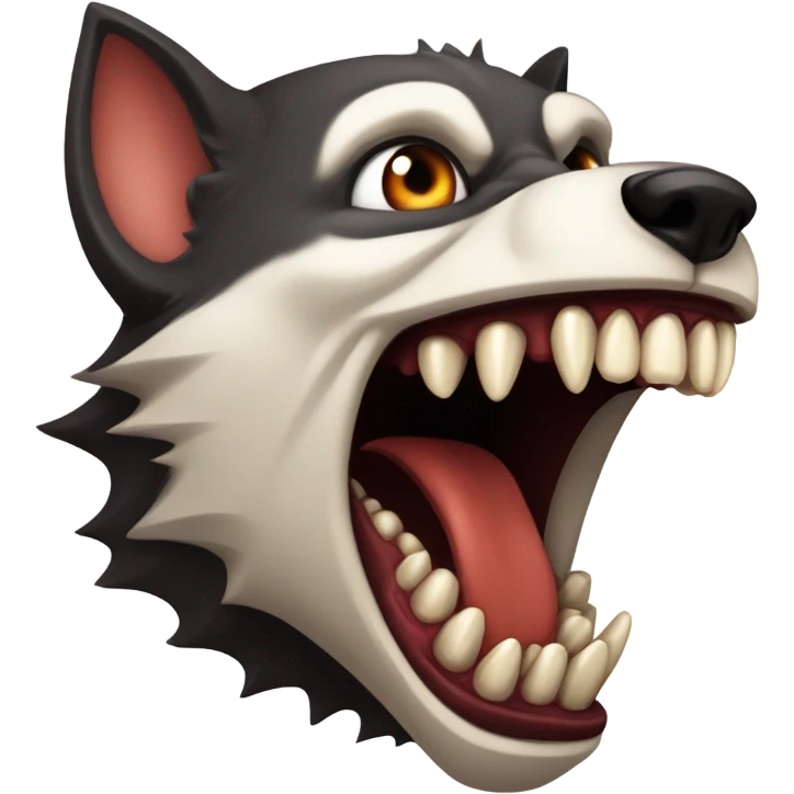 Vampire teeth  emoji
