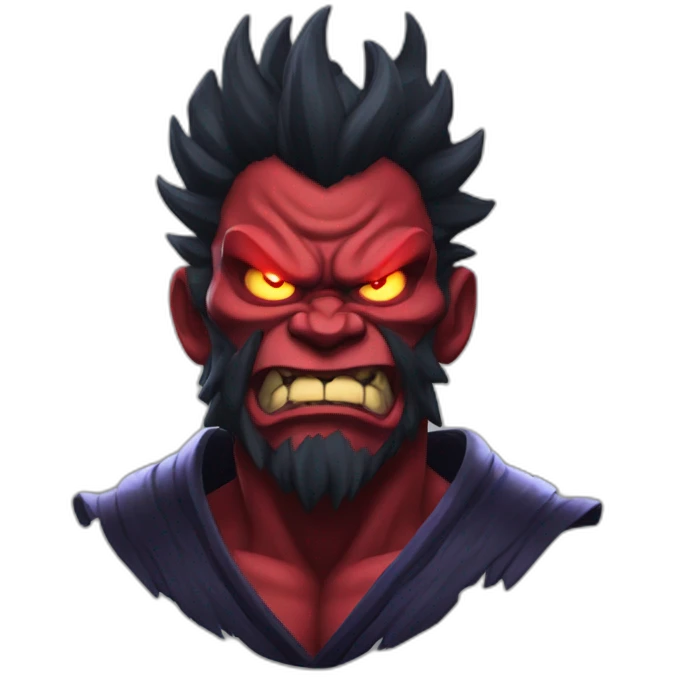 Akuma demon emoji