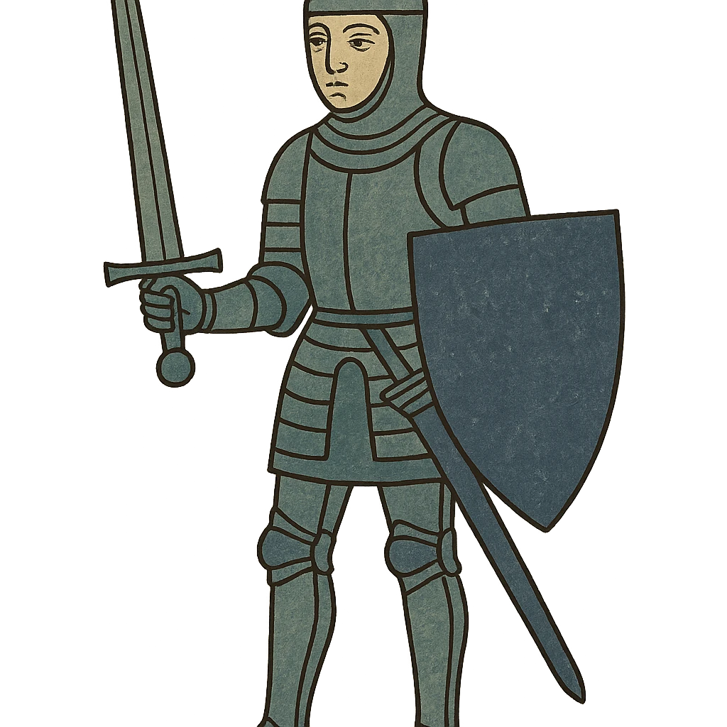 knight in a armor emoji
