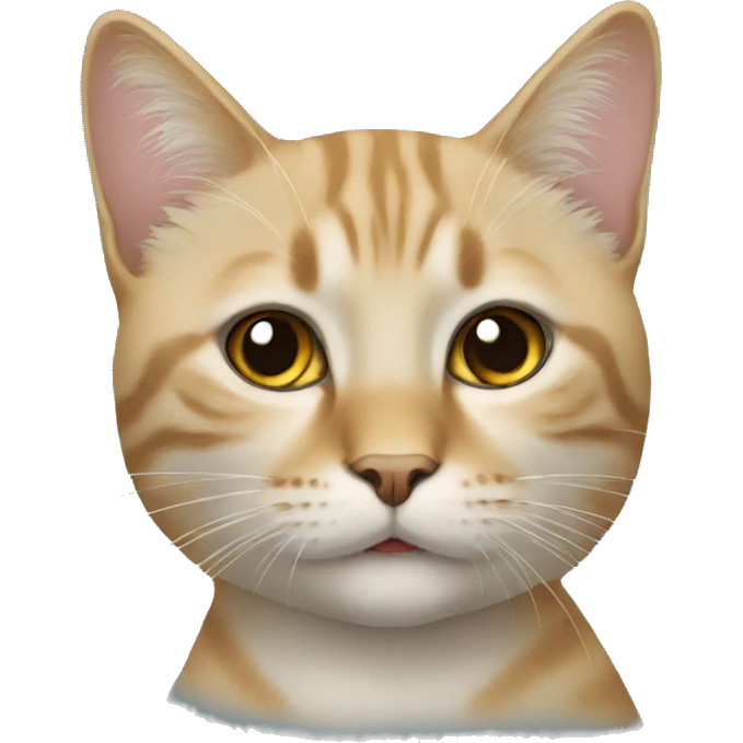 Un chat emoji