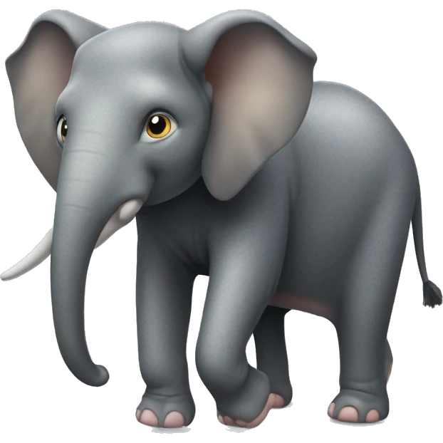 elefante encima de un ratón  emoji