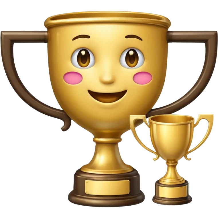 EMOJI WITH WIN CUP emoji