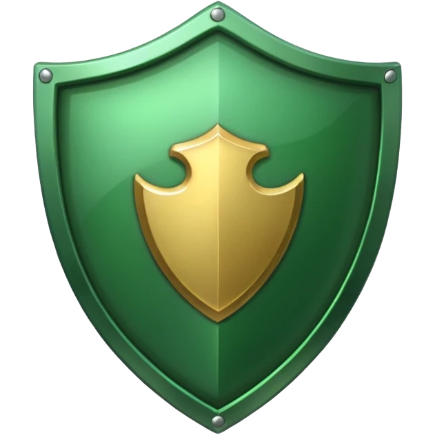 green shield emoji