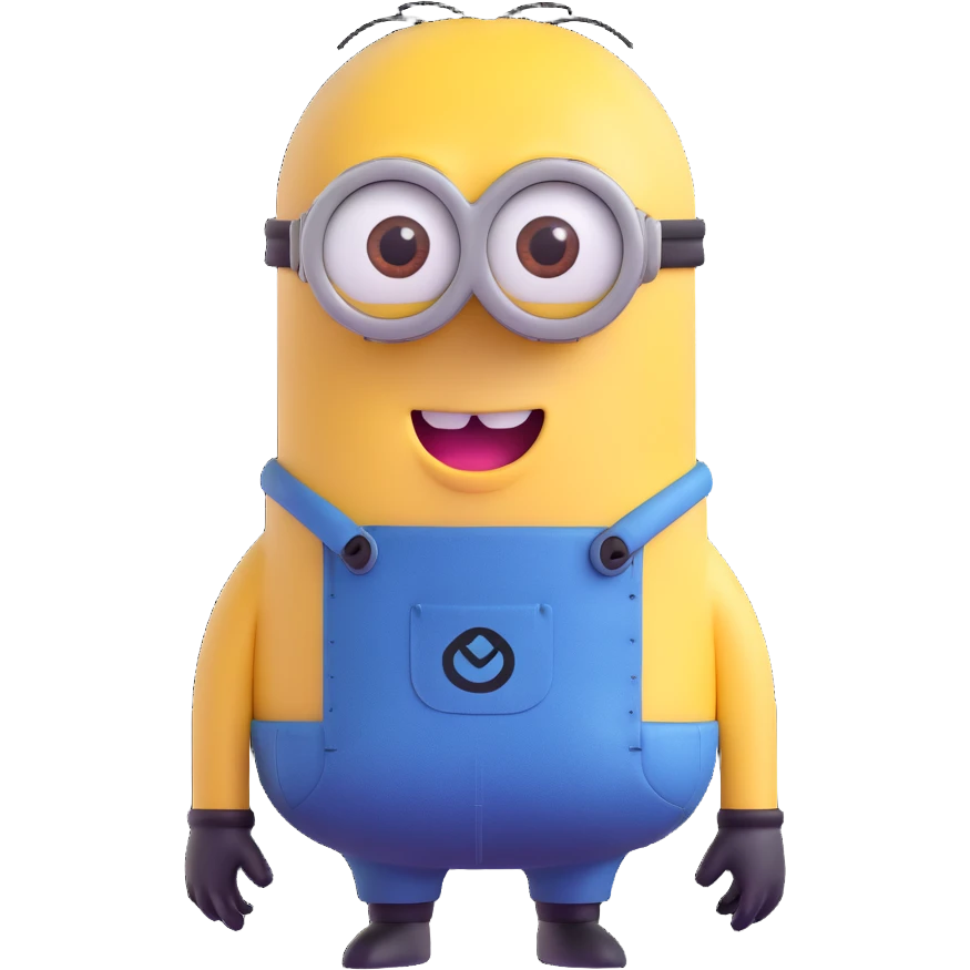 Minion Kevin character emoji