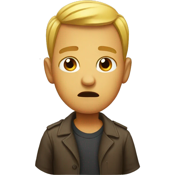Disappointed emoji  emoji