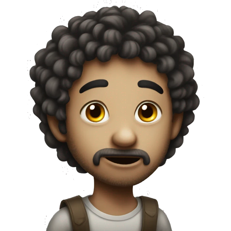 Random imaginary creature funny looking boy emoji