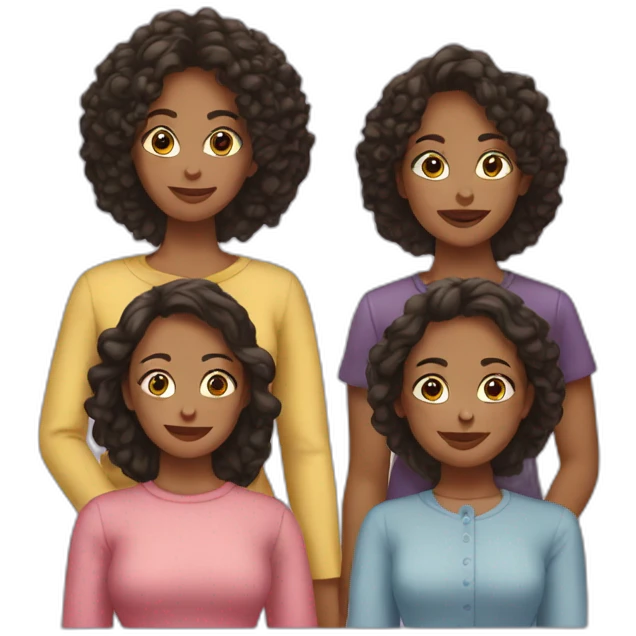 Five sisters emoji