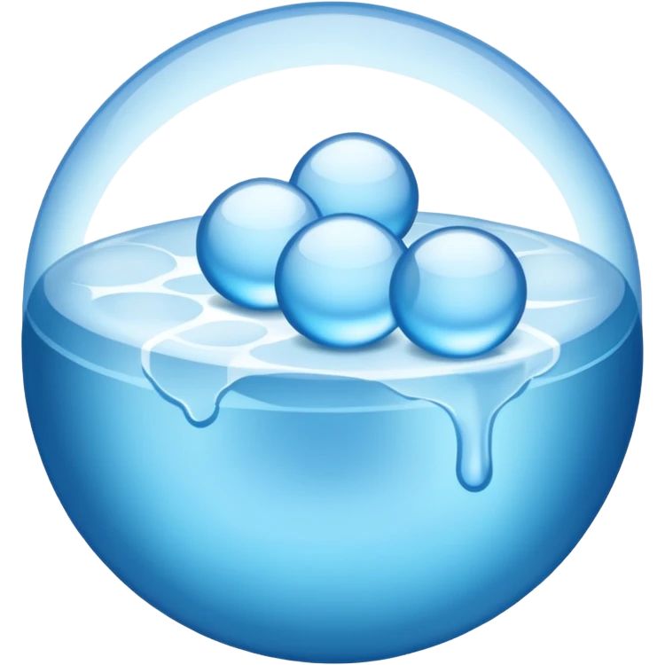 circle ice cube emoji