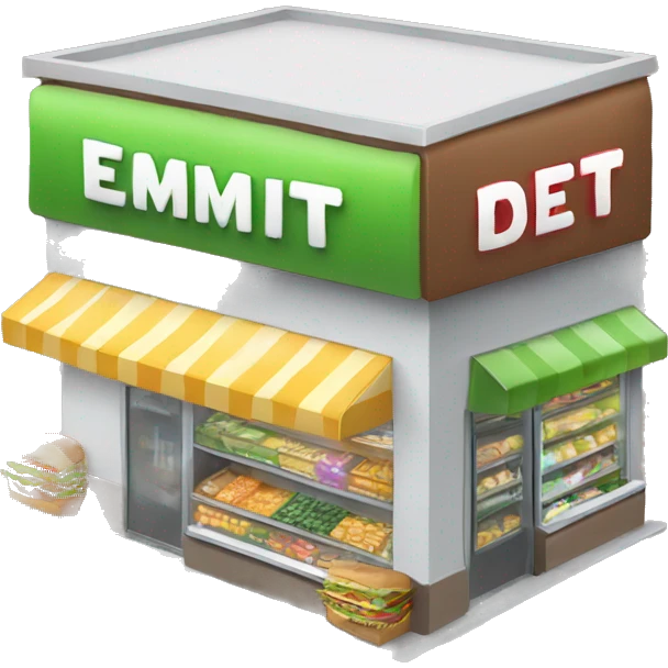 diet food mart emoji