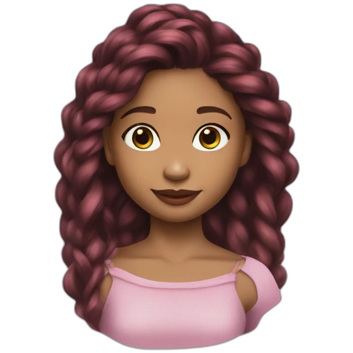 Halle Bailey Ariel emoji