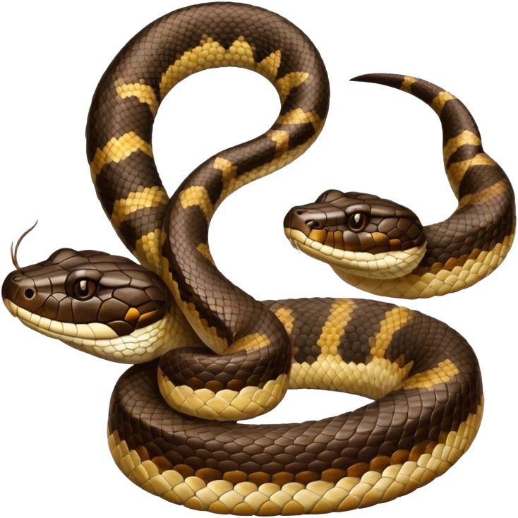 Cottonmouth water moccasin  emoji