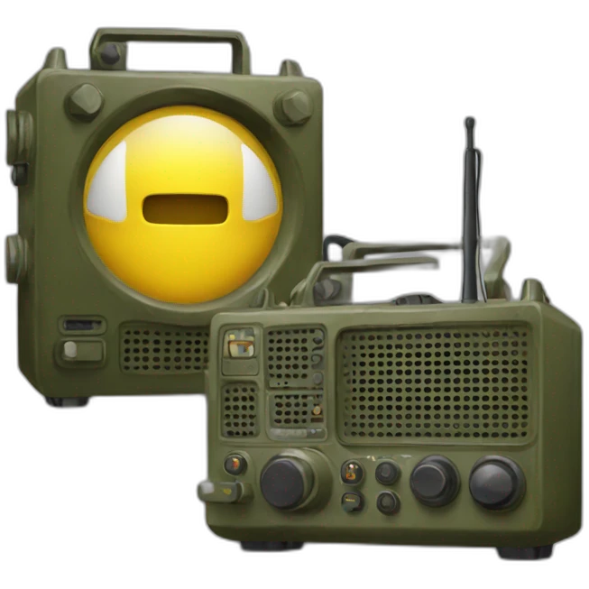 military radio emoji
