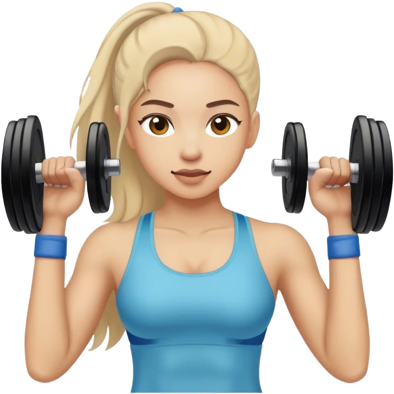 Clean girl gym emoji