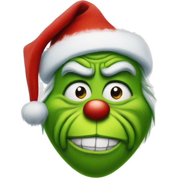Mr grinch knee surgery  emoji