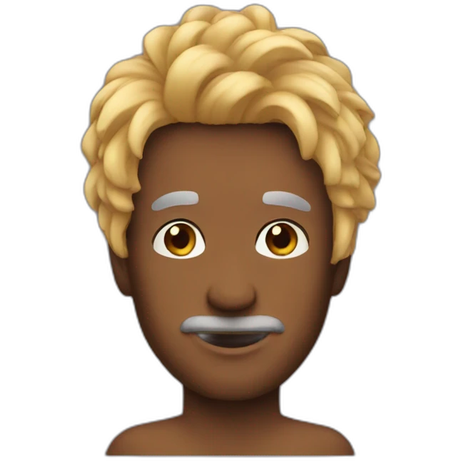 hair man emoji