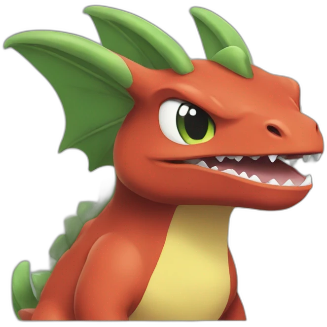 Dracaufeu pokemon emoji