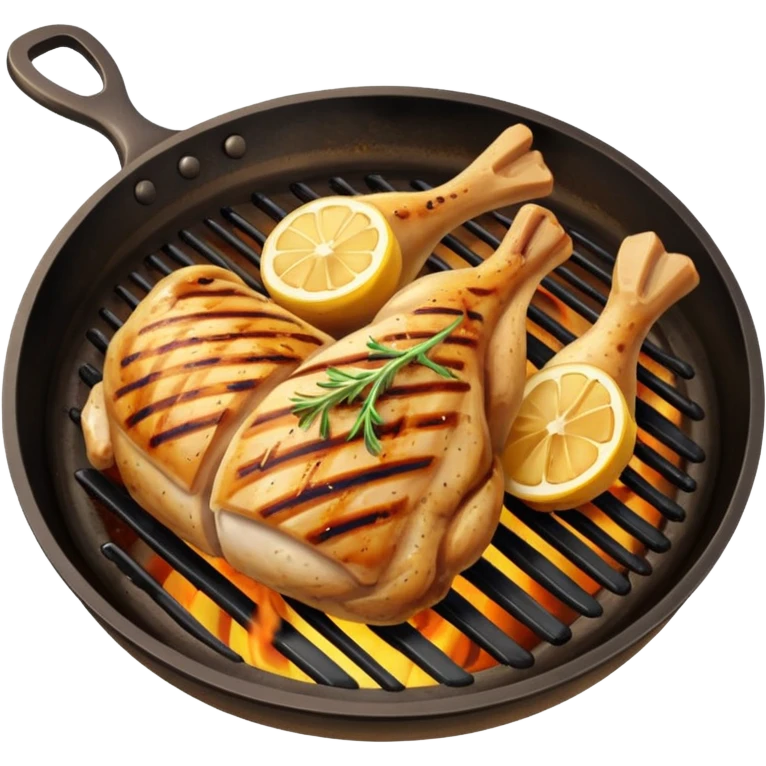 one Grilled Chicken breast emoji