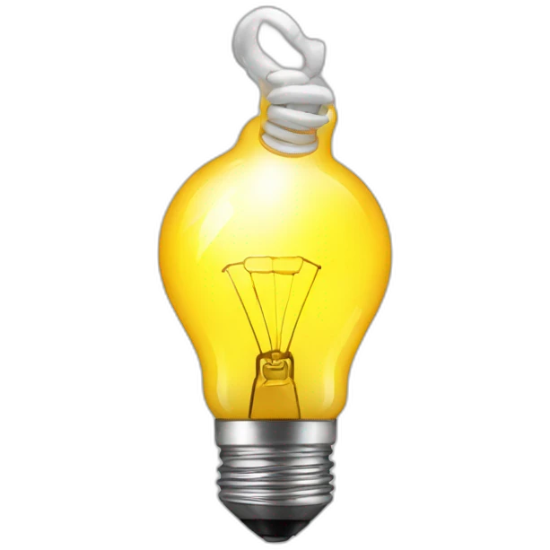 broken bulb emoji