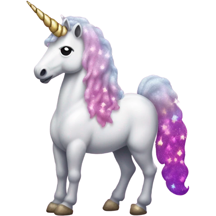 Gay unicorn pooping glitter emoji