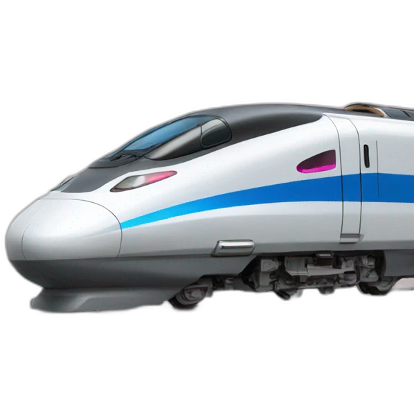 fusion colors bullet train emoji