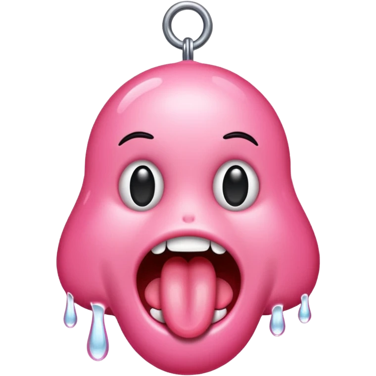 Swinging tongue  emoji