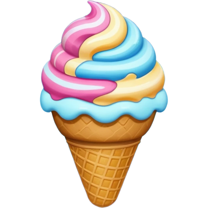 Space ice cream emoji