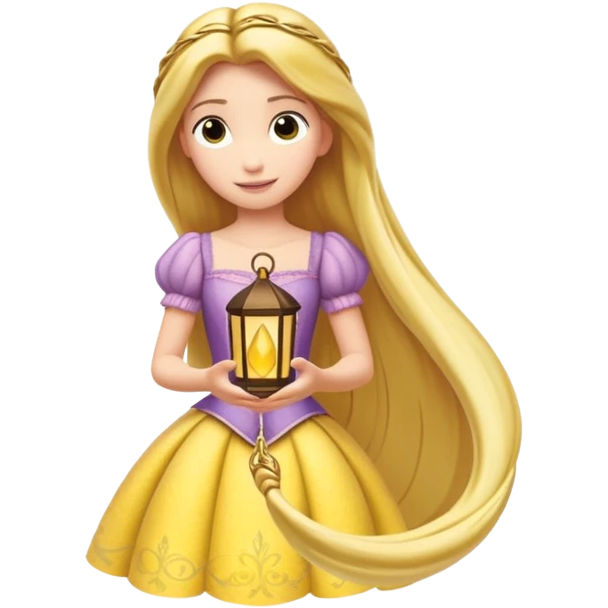 Lanterna flutuante do filme da Rapunzel emoji