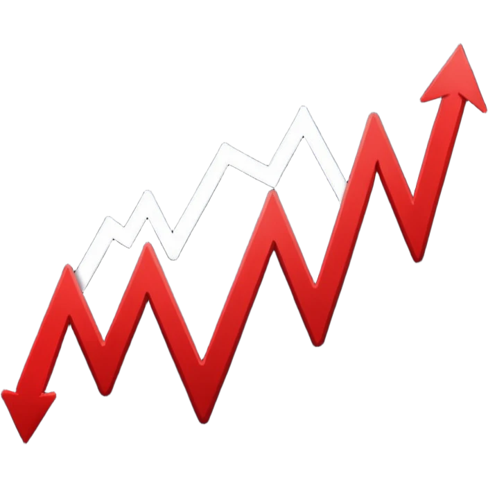 the economy line, falling down emoji