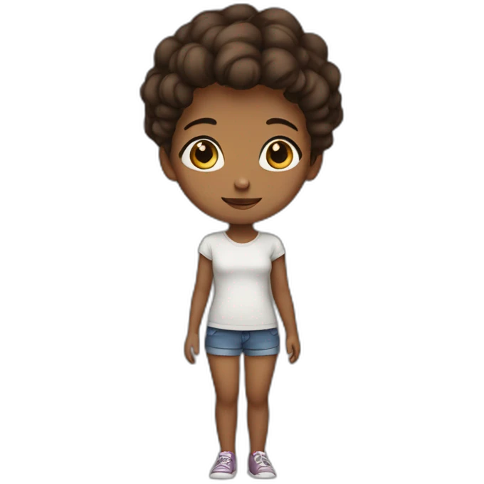 Short girl emoji
