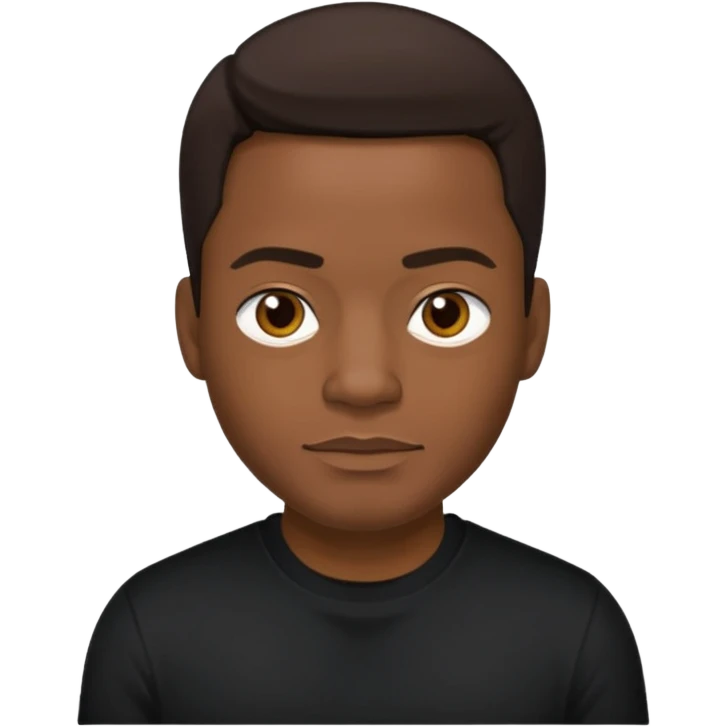 Cedric "K-Ci" Hailey (b.1969) with dark brown hair emoji
