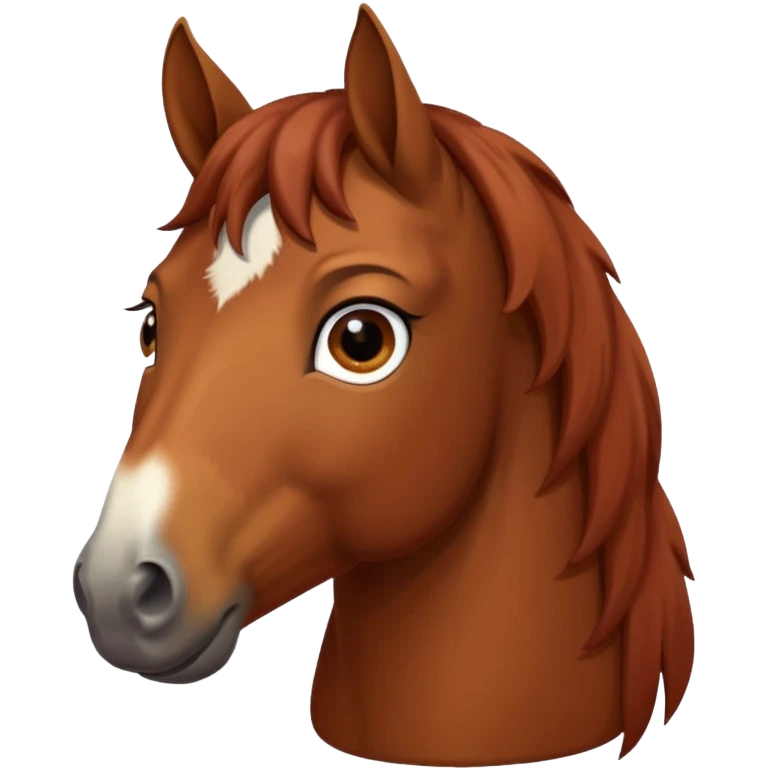 pleading horse emoji