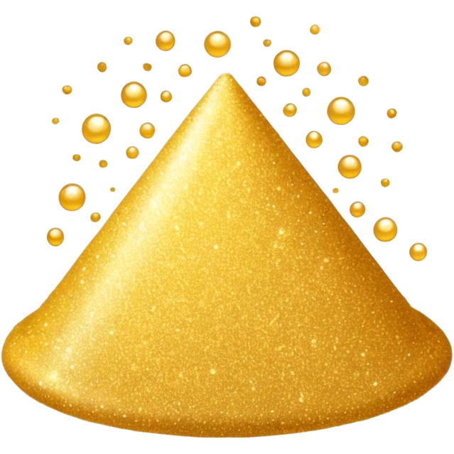  fine, tiny glitter dust, sparkling brightly like magical dust. Small particles, glossy, smooth, soft shadows, white background.

 emoji