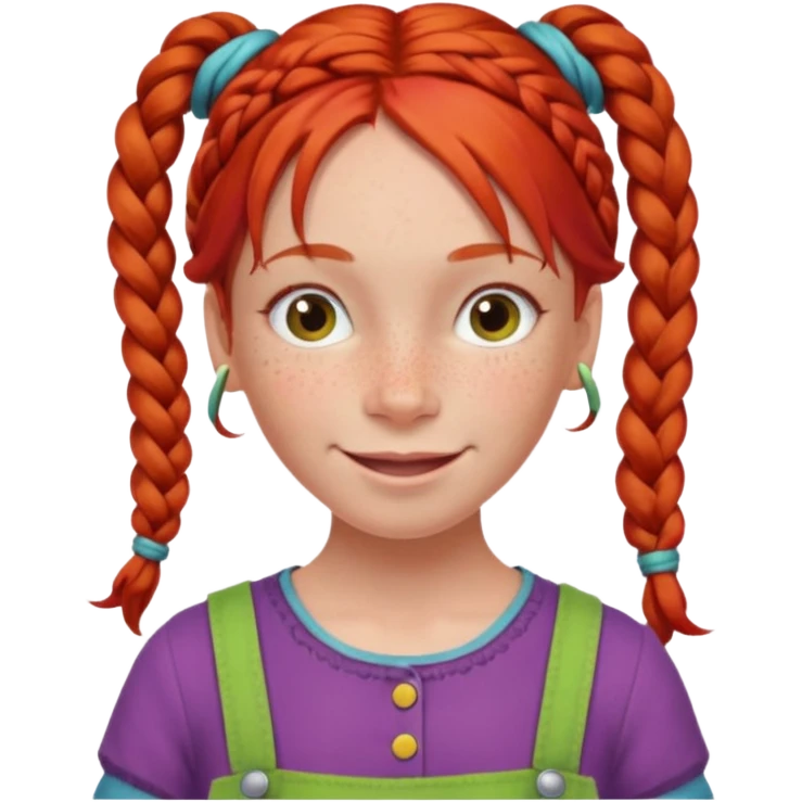 Pippi Longstocking emoji