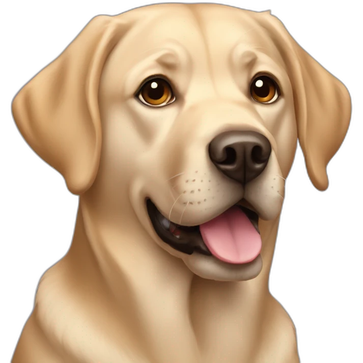 Labrador retriever emoji