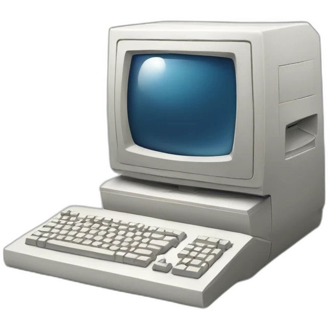 1990s computer pc emoji