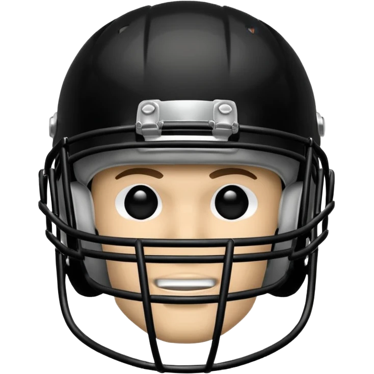 college football player helmets black emoji