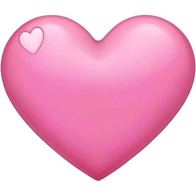 pink heart emoji