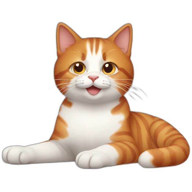 cat with red hair emoji