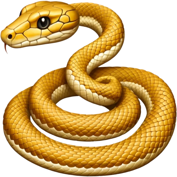 Sand-colored desert snake  emoji