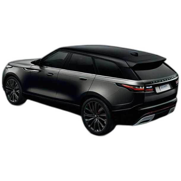 Rangerover velar black emoji
