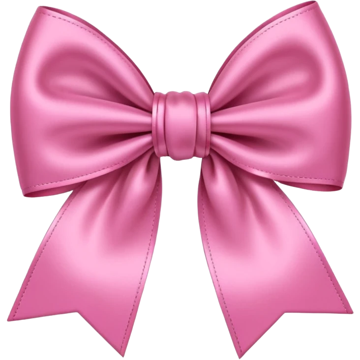 Pink bow  emoji
