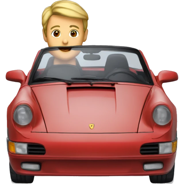 frederic dans sa porsche 986 cabriolet emoji