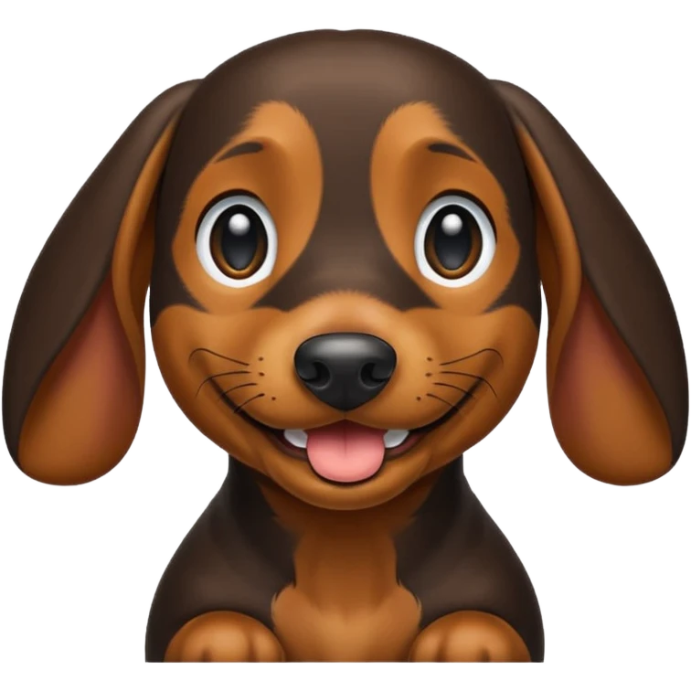 Teckel love emoji